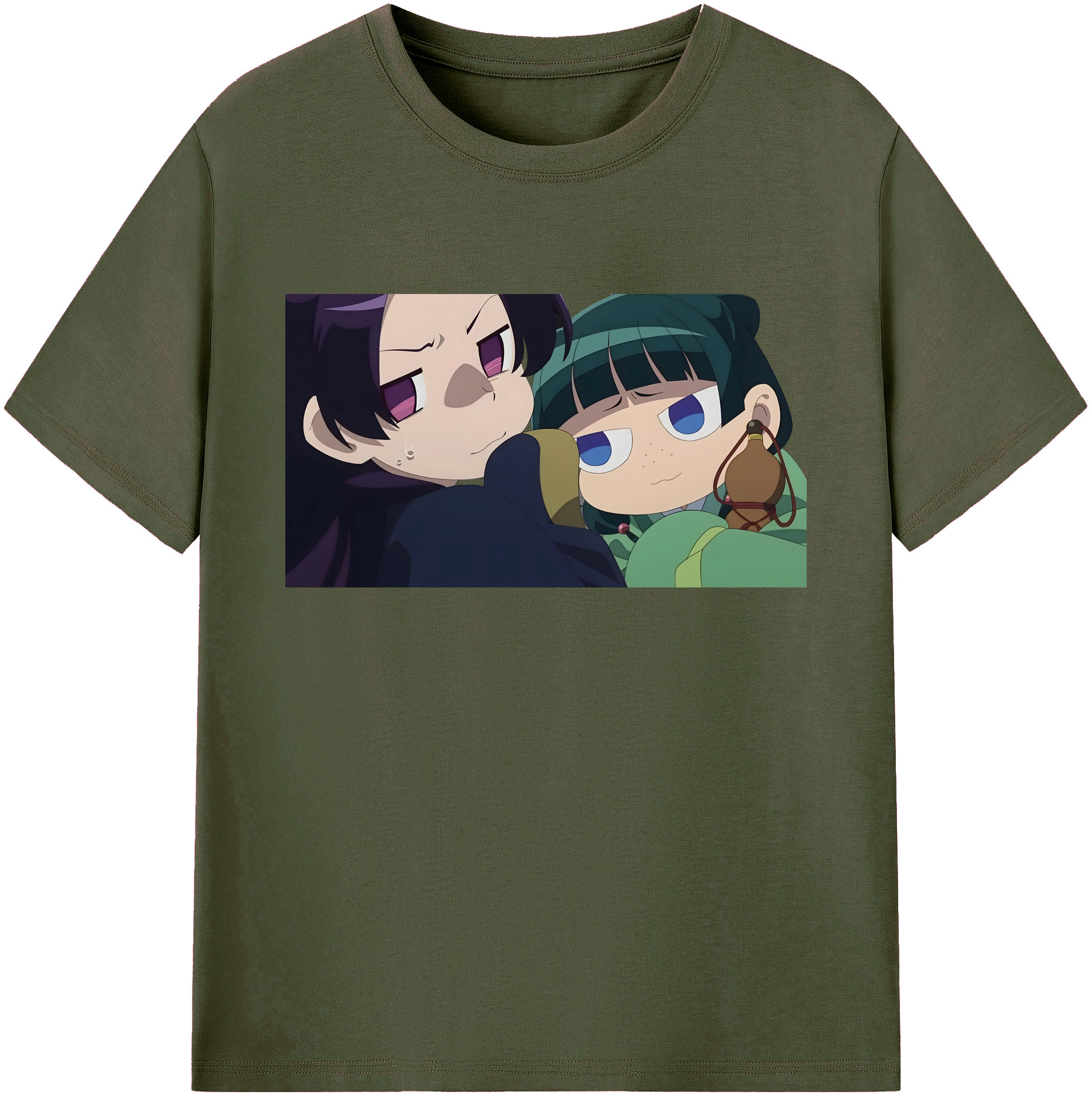 （画像用） 薬屋のひとりごと The Apothecary Diaries 綿100％ メンズ半袖Tシャツ｜肌触りやわらか＆通気性